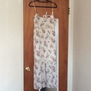 Beautiful floral summer maxi summer dress